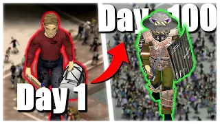 Can I Survive 100 Days Trapped Inside The Mall In Project Zomboid!? Part 1