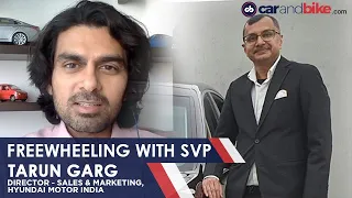 Freewheeling with SVP: Live with Tarun Garg, Hyundai India | carandbike