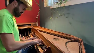 Bach Invention 2 on Italian Virginal