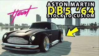 Aston Martin DB5 '64  STOCK to CUSTOM in NFS Heat