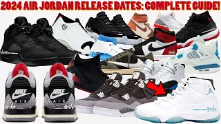 2024 AIR JORDAN RELEASE DATES: COMPLETE GUIDE ✅