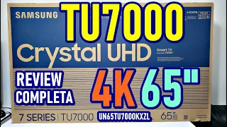 SAMSUNG TU7000 Crystal UHD TV: UNBOXING REVIEW EN ESPAÑOL Y OPINIONES 2020 - 2021