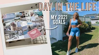 My 2021 goals: New biz? Baby? 💫🌈 Day In The Life Vlog