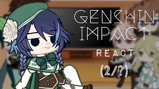Genshin Impact react (Signora vs Lumine) F!Mc || (2/?) || Gacha Club