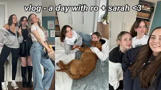 a day in my life with ro + sarah 🫶🏻🤍