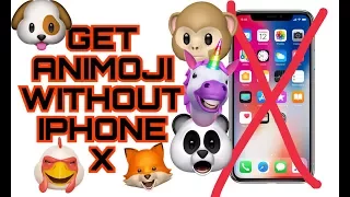 Get Animoji Without IPhone X || Animoji On Any IPhone/IPad/IPod IOS 11 No Jailbreak