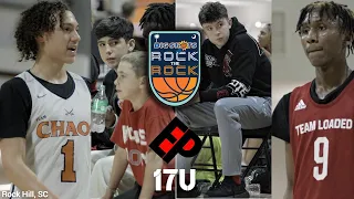 Isaac And Eli Ellis Pull Up To Watch Team Loaded 828 Vs Team Chaos: Big Shots Rock The Rock Matchup