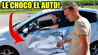 LE ROBO EL AUTO a IAN LUCAS y LO CHOCO | CÁMARA OCULTA *se enoja mucho*