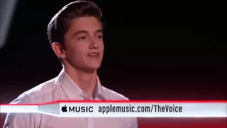 Fifteen year old Chance Peña sings 'I See Fire'   The Voice 2015   Blind Audition   720p