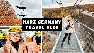 Harz Germany Travel Vlog - Wernigerode, Brockenbahn Train and more