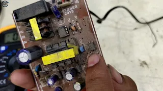 ic ok but no output voltage dd free dish smps repair