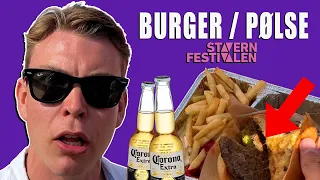 Selger burger uten dressing - Burger/Pølse (Stavernfestivalen)