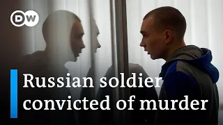 Ukraine sentences Russian soldier to life in first war crimes trial | DW News