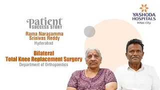 Bilateral Total Knee Replacement Surgery | Grade IV Arthritis | Yashoda Hospitals Hyderabad