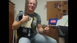 Through The Mists Of Time ACDC Guitar Cover. Another one ;-)
