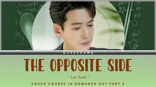 Lee Juck - The Opposite Side (Crash Course in Romance OST Part 3) Lyric Han/Rom/Eng