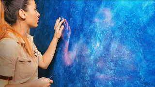 Ice space with your own hands! All the secrets of application! Venetian plaster from A to Z!