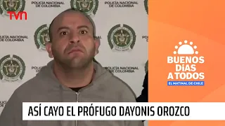 Dayonis Orozco: Así cayó en Colombia el prófugo del crimen del Mayor Emmanuel Sánchez