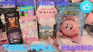 Temu haul,Sanrio,Finding Unicorn