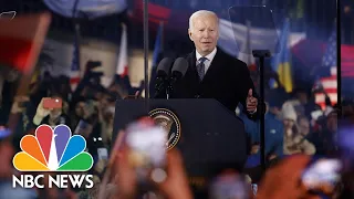 Watch Biden's full address marking anniversary of Russia's invasion of Ukraine