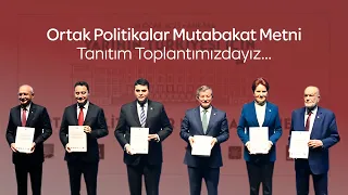 Ortak Politikalar Mutabakat Metni Tanıtım Toplantımızdayız...