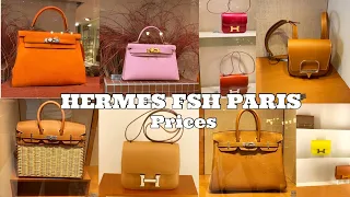 HERMES FSH PARIS / HERMES NEW PRICES / BIRKIN, KELLY, CONSTANCE, MINI KELLY ... / MABEL IN HAMBURG