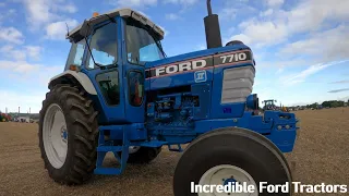 1986 Ford 7710 II 2WD 4.4 Litre 4-Cyl Diesel Tractor (103 HP)