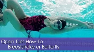 Open Turn How-To | Breaststroke or Butterfly