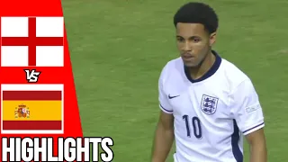 England vs Spain | Nwaneri Scores | All Goals & Highlights | U17 European Championship | 27/05/24