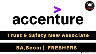 Trust & Safety New Associate | Accenture Freshers Recruitment | BA & Bcom