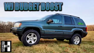 JEEP GRAND CHEROKEE 2-3 INCH ROUGH COUNTRY BUDGET BOOST - 2002 WJ LIFT