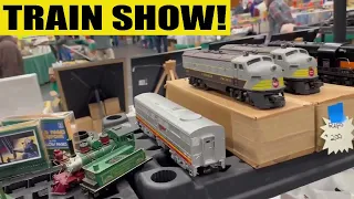 Railfest 2024 Train Show in Cleveland. Can we find some deals? HO, N, O, G scale model trains