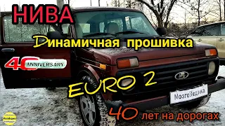 Нива 40 лет на рынке. Прошивка Евро 2, увеличиваем динамику, снижаем расход, отключаем катализатор.