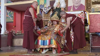 Tibetan Nechung Oracle Trance, 2019 India DSCF0908