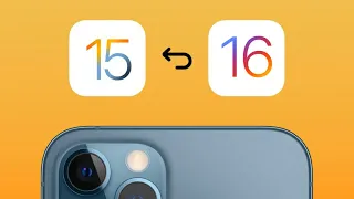 Как откатить iOS 16 на iOS 15