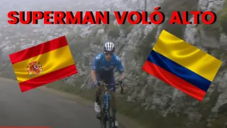 Miguel Ángel "Superman" López gana la etapa 18 en la VUELTA A ESPAÑA 2021 en el Alto del Gamoniteiru