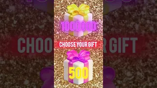 CHOOSE YOUR GIFT 🎁  NEW CHALLENGE 😁🤩#youtubeshorts #shorts #chooseyourgift