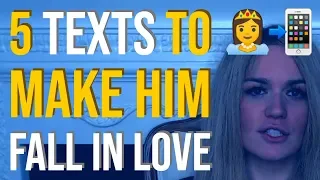 5 Texts To Make a Man Fall In Love With You 😍 Flirting tips via text 📲