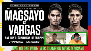 WBC CHAMPION MARK MAGSAYO ISN'T CHERRY PICKING! #magsayovargas