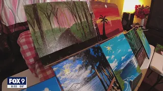 Young Minnesota painter turns passion into a business