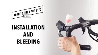 Dura Ace Disc brake Installation and bleeding How-to | Road to Dura Ace 9170 Ep.3