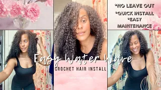 EASY WATER WAVE CROCHET INSTALL