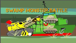 Swamp Monster Battle (Cartoons About Tanks) shorts.
