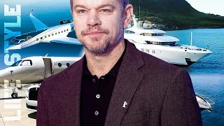 Matt Damon  2024!! Income, House,Net Worth, Car Collection, Mansion, Private Jet ,etc