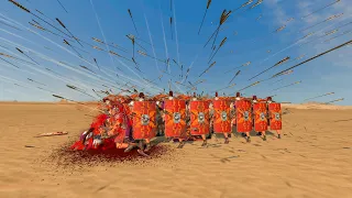 ROMAN UNITS vs ARROW RAIN - Total War ROME 2