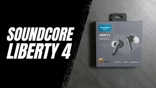 Soundcore Liberty 4 Unboxing and Mic Test #Soundcore #Liberty4 #wirelessearbuds