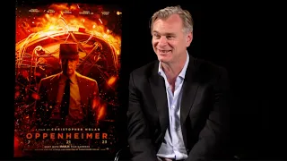 OPPENHEIMER interviews with Christopher Nolan & Cillian Murphy - Memento, The Dark Knight, Tenet