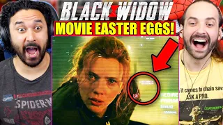 BLACK WIDOW EASTER EGGS & BREAKDOWN - REACTION!! (Details You Missed | Ending Explained)