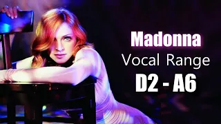 [HD] Madonna Vocal Range (D2 - A6) - The Queen of Pop