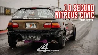 10 SECOND NITROUS CIVIC - DAILY DRIVER